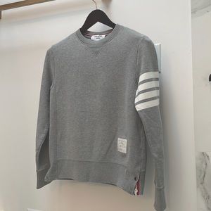 THOM BROWN classic 4-bar jersey sweatshirt